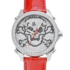 JACOB&CO Five Time Zone Skull diamond mens Watches quartz Used Ginzo